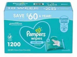 pampers baby wipes