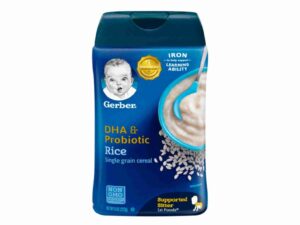 Gerber Cereal Supported Sitter & Probiotic Image