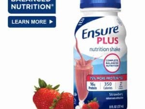 Ensure Plus Strawberry Nutrition Shake