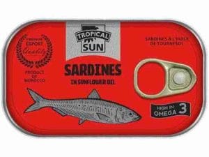 tropical sun sardines