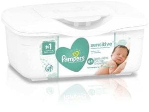 Pampers Sensitive Baby Wipes Image