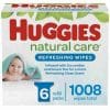 huggies natural care wipes cucumber and green tea