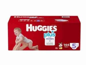 huggies plus little movers size 5