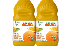 Grown Right Organic Mango Orange Juice