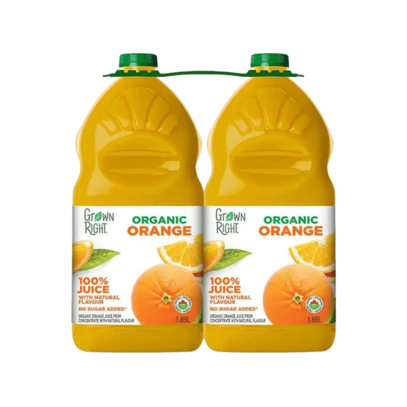 Grown Right Organic Mango Orange Juice