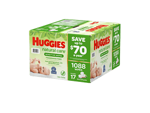 Huggies Natural Care Sensitive Wipes