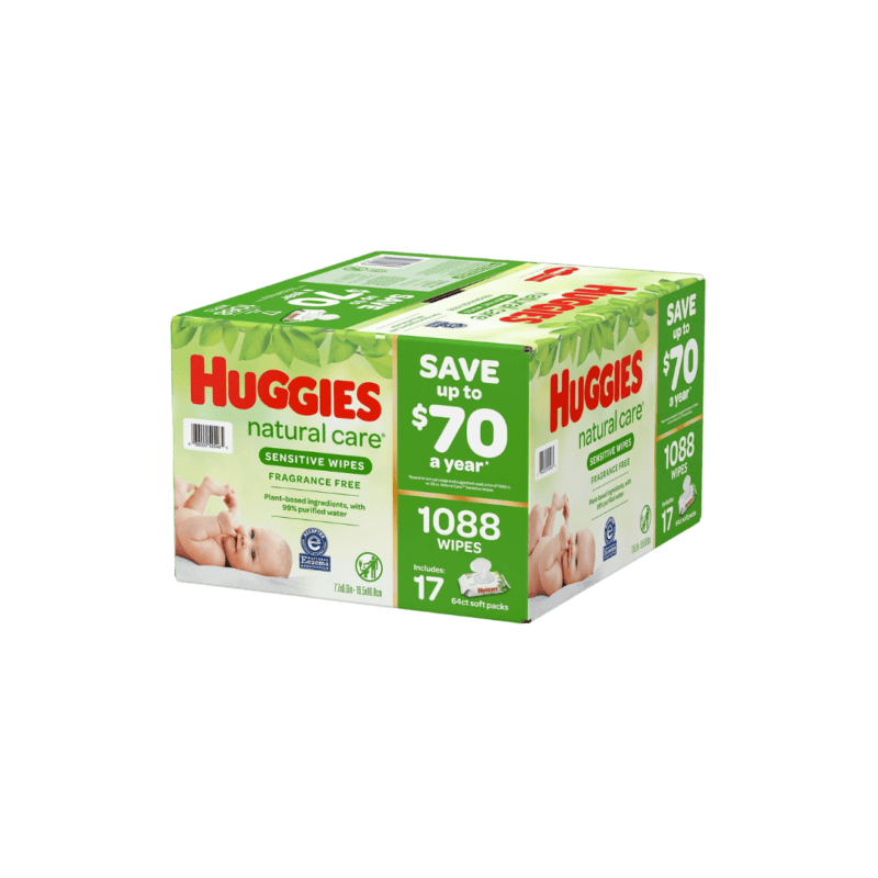 Huggies Natural Care Sensitive Wipes