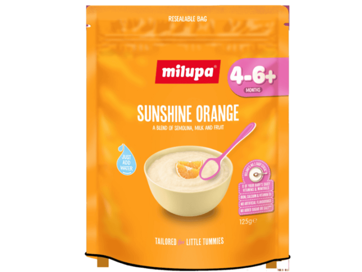 Milupa Sunshine Baby Cereal Image