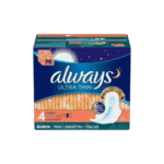 always ultra thin overnight sanitary pads