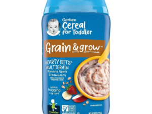 Gerber Cereal for Toddler Grain and Grow Baby Hearty Bits