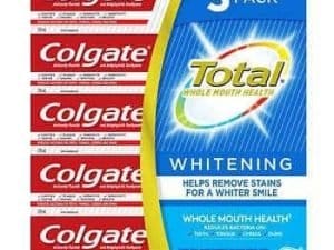 colgate total whitening toothpaste