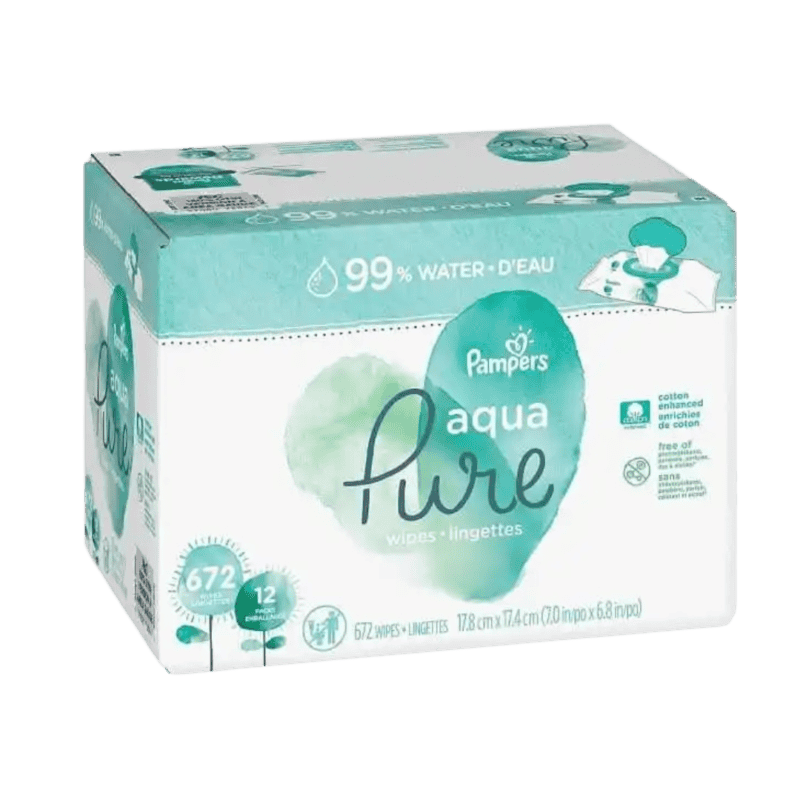 Pampers Aqua Pure Baby Wipes