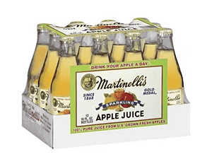 martinelli's sparkling apple juice