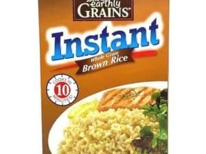 earthly grains instant brown rice