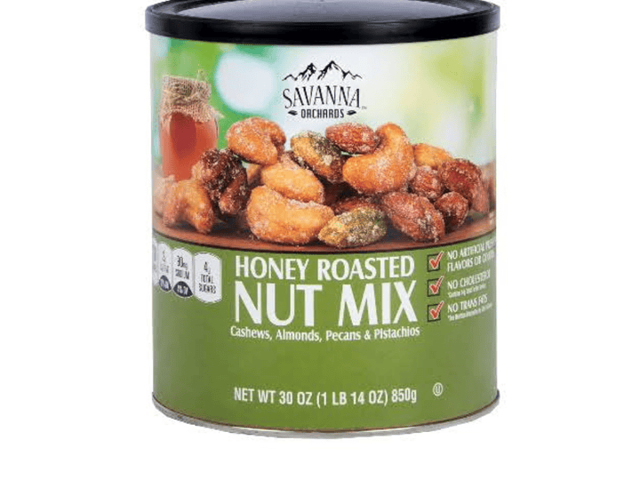 savanna orchards honey roasted nut mix