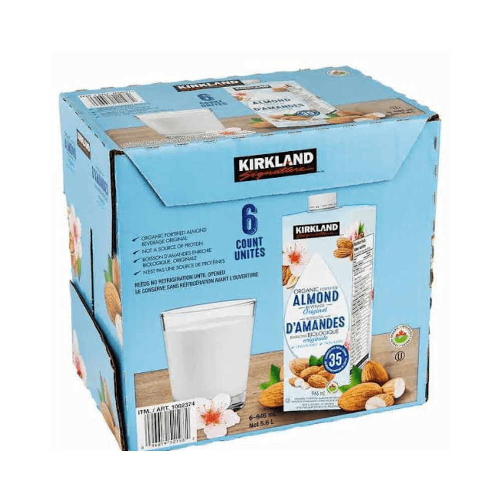 kirkland signature organic almond beverage