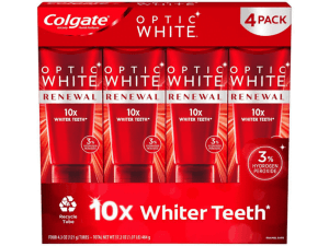 colgate optic white renewal