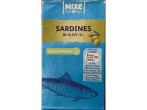 nixe sardines in olive oil