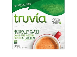 An image of truvia naturally sweetener