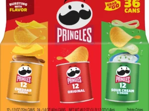 Pringles Grab & Go Potato Chips Variety Pack