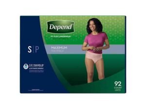 Depend Fit-Flex Women Underwear - small