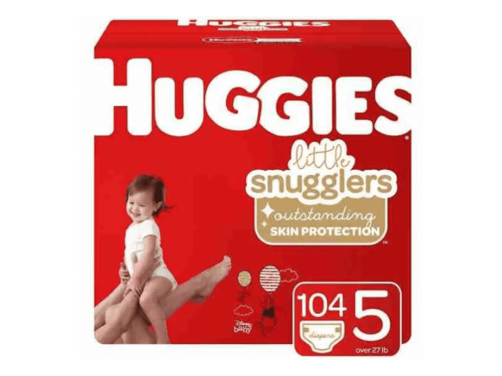 Huggies baby diapers size 5