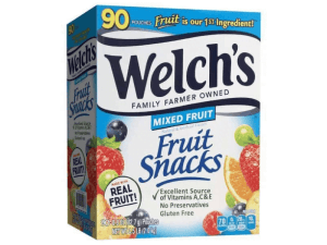 welch's fruit snack