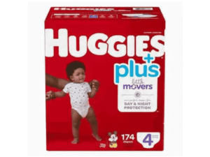 Huggies Plus Little Movers Size 4