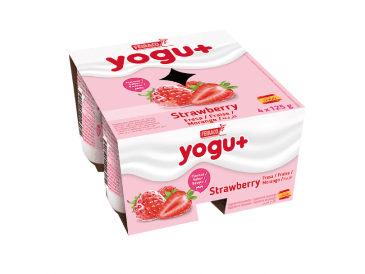 Feiraco Yogu+ Strawberry Yoghurt