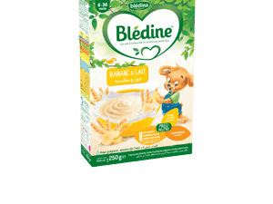 An image of Bledine Baby Cereal Banana and Milk