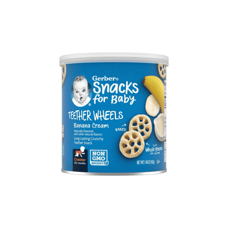 Gerber Teether Wheels Banana Cream