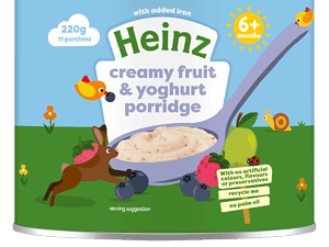 An image of Heinz Creamy Fruit and Yoghurt Porridge