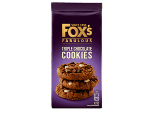 Fox's Fabulous Triple Chocolate Cookies