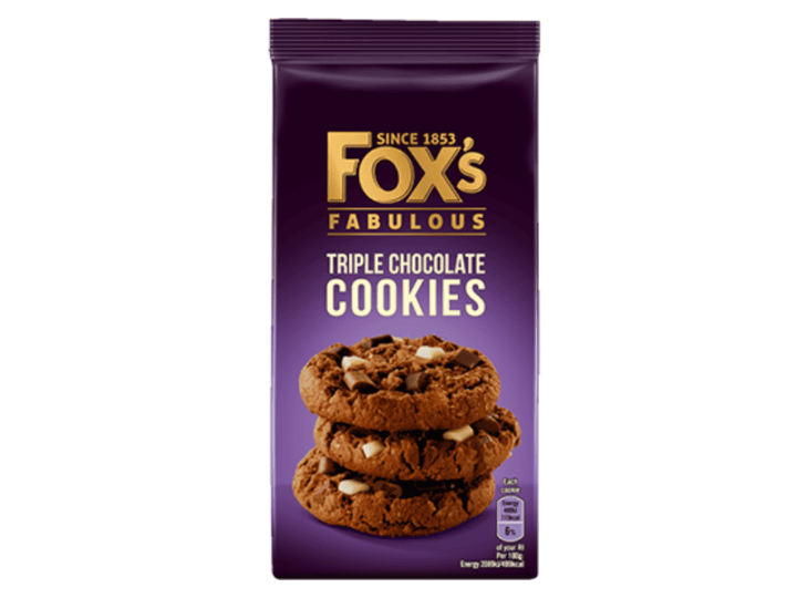 Fox's Fabulous Triple Chocolate Cookies