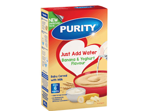 Purity Baby Cereal Banana and Yoghurt