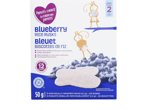 blueberry rice rusk