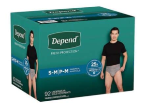 Depend Fresh Protection Men