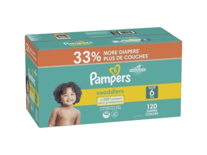 Pampers swaddlers size 6