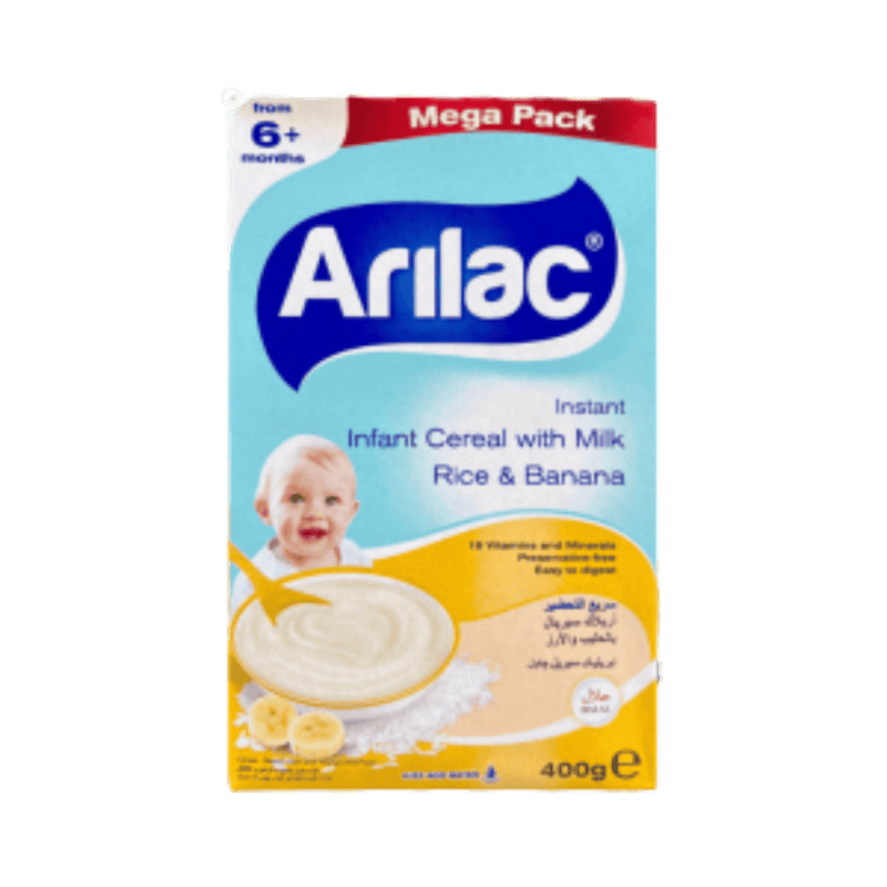 Image of Arilac Infant Cereal with Milk Rice