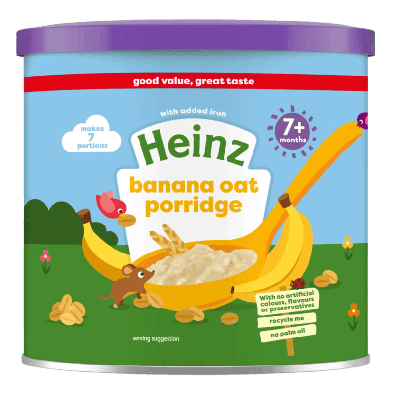 Image of Heinz Banana Oat Porridge