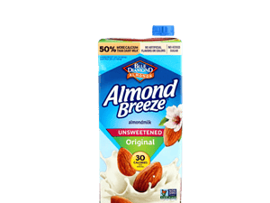 almond breeze unsweetened