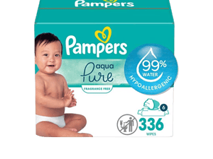 pampers aqua pure wipes