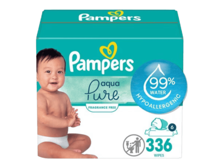 pampers aqua pure wipes