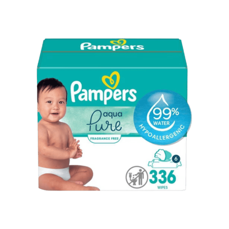 pampers aqua pure wipes