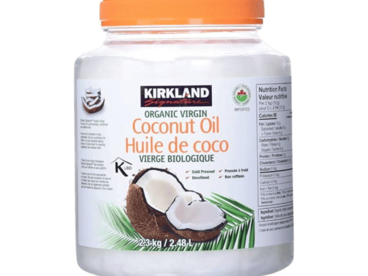 image of kirkland organic virgin coconut oil