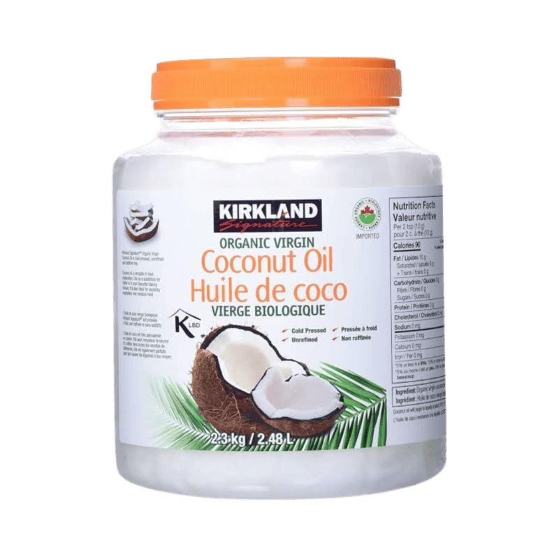 image of kirkland organic virgin coconut oil