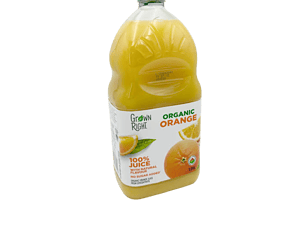 Grown Right Organic Orange Juice 2 count