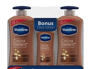 vaseline cocoa radiant lotion