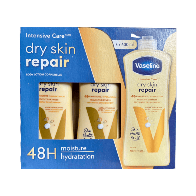 An image of vaseline dry skin repair