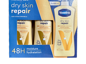 An image of vaseline dry skin repair